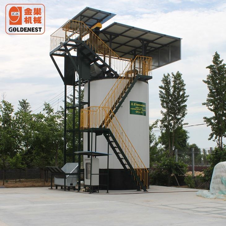 Automatic Aerobic Fermentation Equipment Recycling Chicken Manure Bedding Waste Into Organic Fertilizer For Poultry Farms