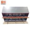 24 Hole Manual Egg Nest For Poultry Farming